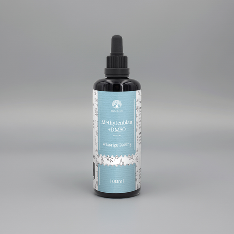 "DMSO und Methylenblau Kombination - Produktvisualisierung" im Mironglas