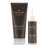 MAN - Haarpflegeset - Hair & Body Duo  – Shampoo mit Ginseng und Ingwer von Relight Delight und Haar Tonic