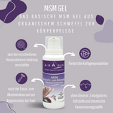 AIRASUN - Basisches MSM-Gel - 200ml