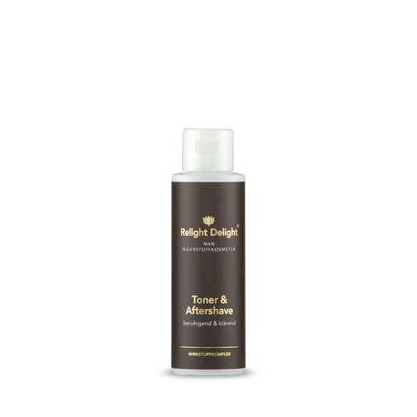 Tube Männer Toner und Aftershave  Gesichtswasser / Rasierwasser von Relight Delight 