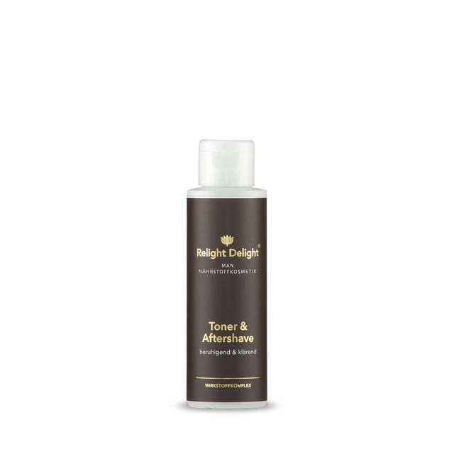 Tube Männer Toner und Aftershave  Gesichtswasser / Rasierwasser von Relight Delight 