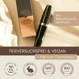 Bio Wimperntusche ohne Titandioxid – gesundes, natürliches Augen-Make-up mit Mega Volumen