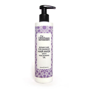 Maske für geschädigtes Haar mit Macadamiaöl 250 ml Dr. Derehsan - Hristina