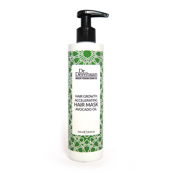 Maske mit Avocadoöl zur Unterstützung des Haarwachstums 250ml Dr. Derehsan - Hristina