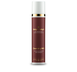 edler Pumpspender der Cleansing Milk Metamorphose von Relight Delight - intensiv reinigend und sanft pflegend in goldener und weißer Schrift