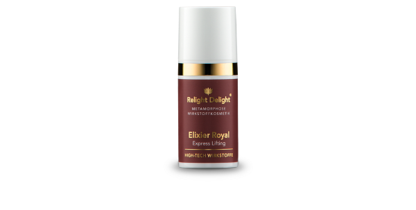  Edler Pumpspender des Elixier Royal - Express Liftiung Metamorphose vonm Relight Delight-High Tech Wirkstoffe