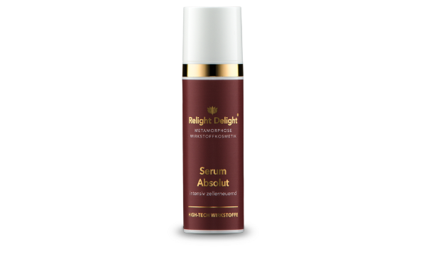 Edler Pumpspender des Metamorphose Serum Absolut von Relight Delight-High Tech Wirkstoffe - intensiv Zellerneuernd