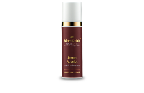 Edler Pumpspender des Metamorphose Serum Absolut von Relight Delight-High Tech Wirkstoffe - intensiv Zellerneuernd
