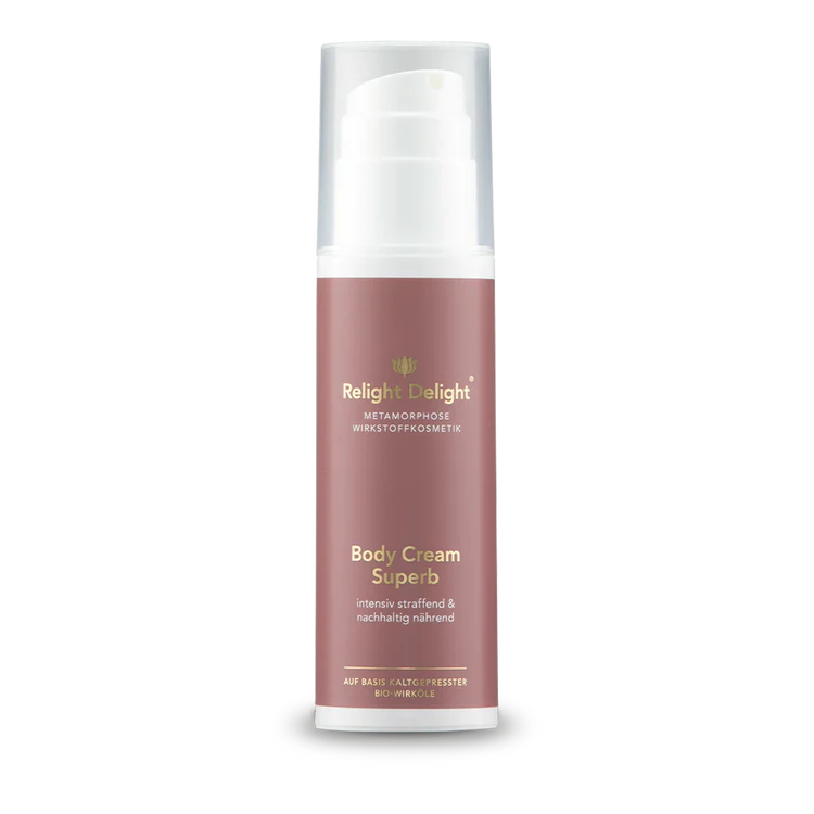 "Metamorphose Body Cream Superb 150ml - Luxuriöse Premium-Körperpflege mit reichhaltiger Textur für alle Hauttypen, hergestellt in Deutschland"
