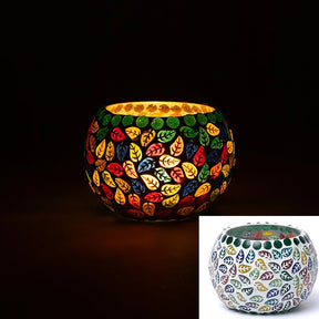 Mosaik Teelichthalter