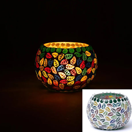 Mosaik Teelichthalter