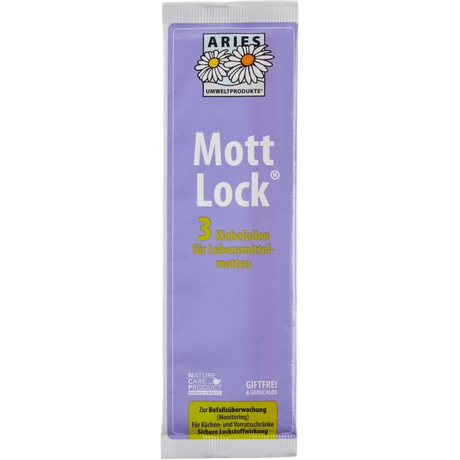 MottLock 3 Klebefallen für Lebensmittelmotten - ARIES