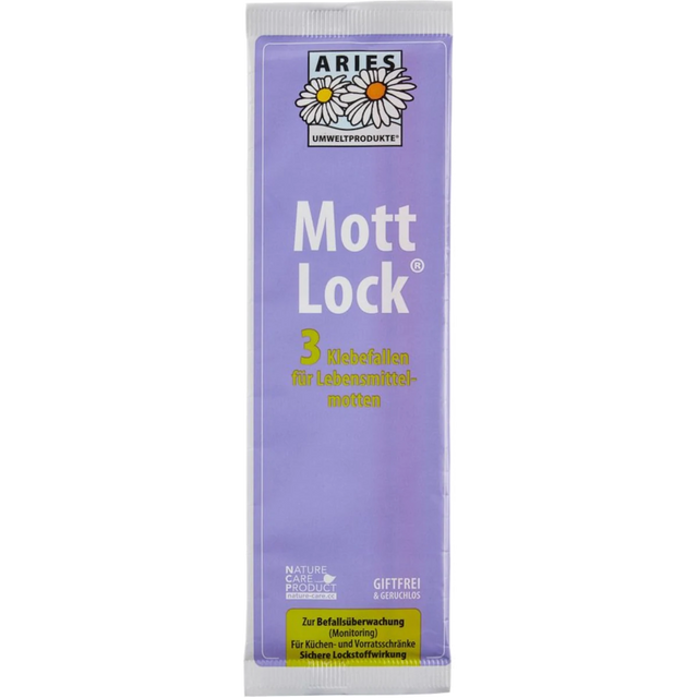 MottLock 3 Klebefallen für Lebensmittelmotten - ARIES