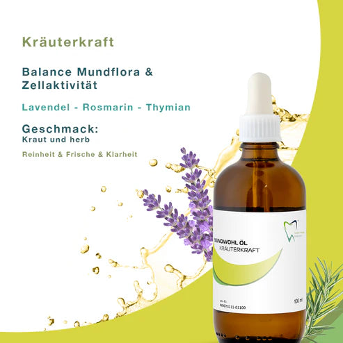 🦷NEU Mundwohl Öl -  Kräuterkraft 100ml 🦷