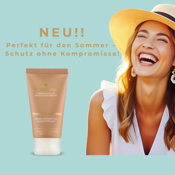 "Essentials Plus Mineral Sunscreen To Go parfümfrei 50ml - 100% mineralischer Reise-Sonnenschutz ohne Duftstoffe für Allergiker und empfindliche Haut, handgepäck-tauglich"