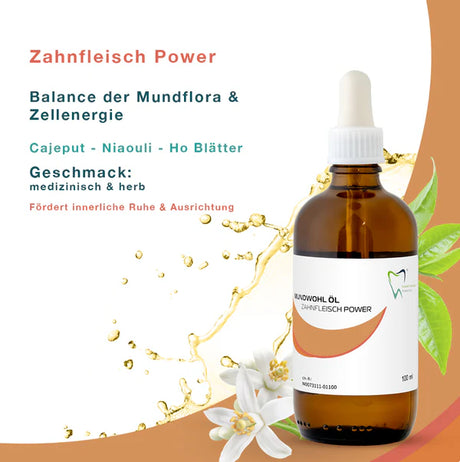 🦷NEU Mundwohl Öl -  Zahnfleisch Power 100ml 🦷