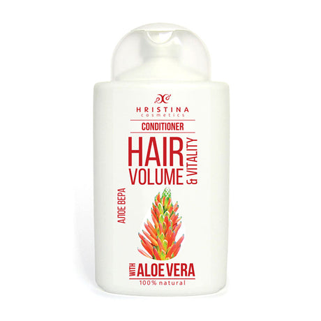 Natürliche Haarspülung echte Aloe für viel Volumen 200 ml - Hristina