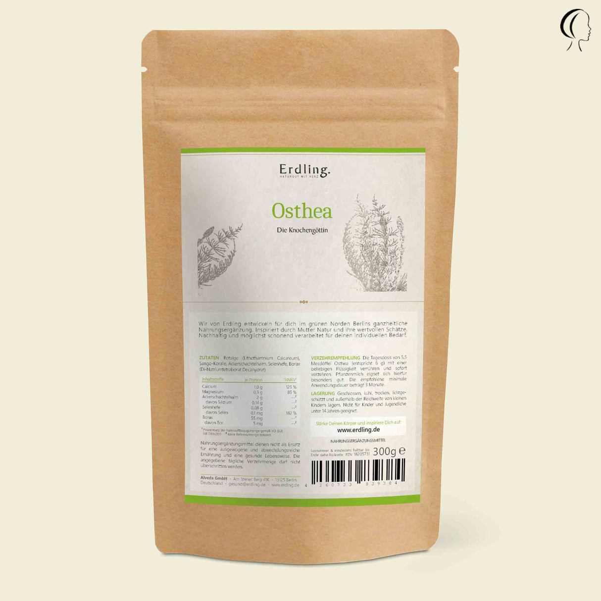 Osthea - Deine Göttin für Knochen und Zähne - Waldkraft 300g