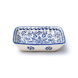 Ottoman - Von Hand gefertigte Seifenschale blau