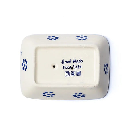 Ottoman - Von Hand gefertigte Seifenschale blau