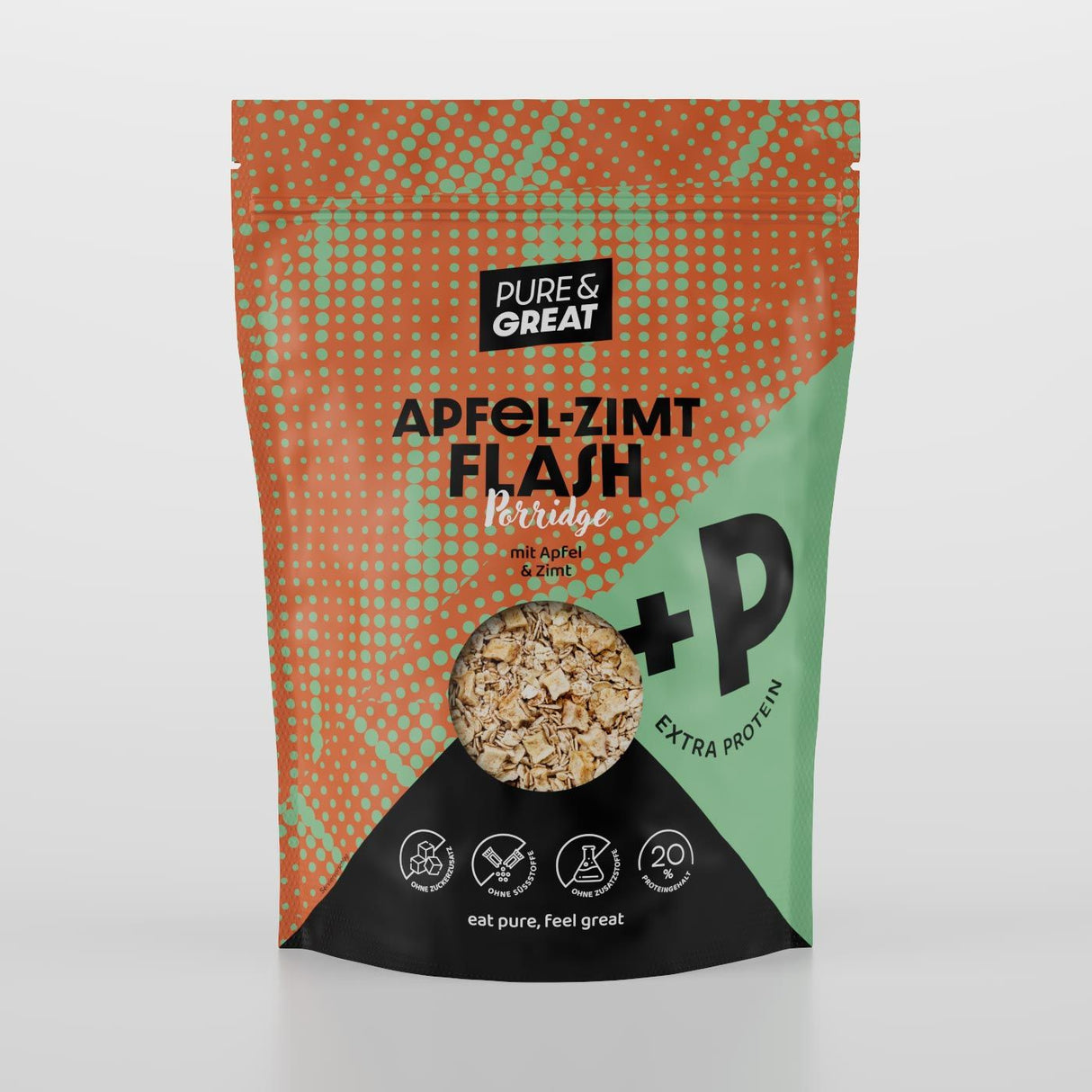 APFEL-ZIMT-FLASH PROTEIN PORRIDGE  BIO 400g