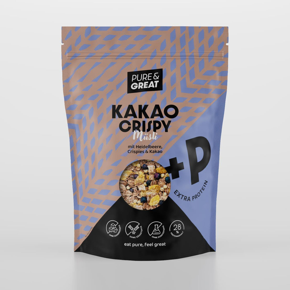 Kakao Crispy + PROTEIN Müsli - 400 g
