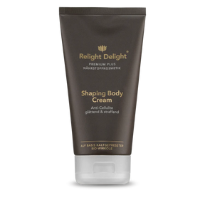 Premium Plus - Shaping Body Cream Anti-Cellulite | Glättende & straffende Pflege mit Koffein, Niacinamid & Bio-Wirkölen – für sichtbar straffe, glatte Haut