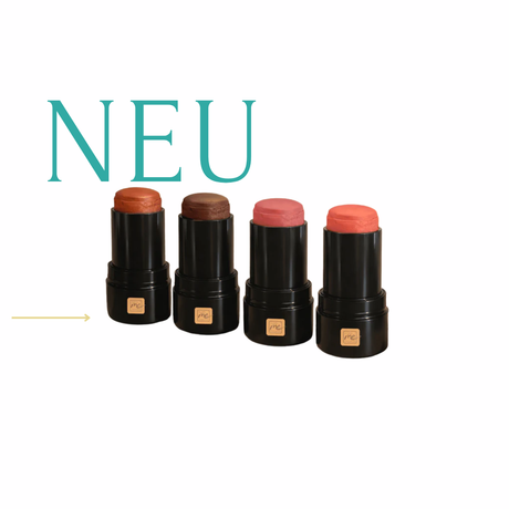 Neu bei moana for you - Luxury 3‑in‑1 Bio Lippenstift – 4 Nuancen ohne Titandioxid: Coral Nude, Golden Sienna, Peachy Nude, Soft Bronze Nude