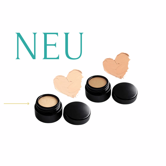 Neu bei moana for you : Luxury Silky Cover Cream ohne Titandioxid im Glastiegel – natürliche Kaschiercreme für empfindliche Haut