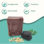 
Nachhaltig verpackte Weihrauch Myrrhe Seife – vegan, palmölfrei & plastikfrei

