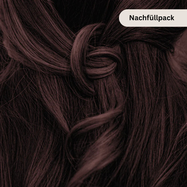 Profi-Pflanzenhaarfarbe kühles dunkles Mahagony-Schwarz cool deep mahagony black 90g Nachfüllpack - Thats me Organic
