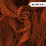 Profi-Pflanzenhaarfarbe "warmes Flammen-Rot - warm flame red" 90g Nachfüllpack - Thats me Organic