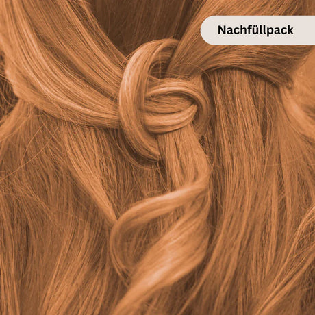 Profi-Pflanzenhaarfarbe warmes Hell-Braun "warm light brown" 90g Nachfüllpack - Thats me Organic