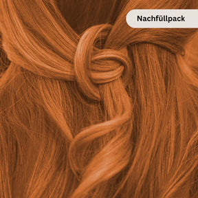 Profi-Pflanzenhaarfarbe warmes Kupfer-Rot "warm tizian red" 90g Nachfüllpack - Thats me Organic