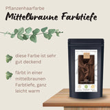 Profi-Pflanzenhaarfarbe warmes Marokko-Braun "warm marocco brown" 90g Nachfüllpack - Thats me  Organic