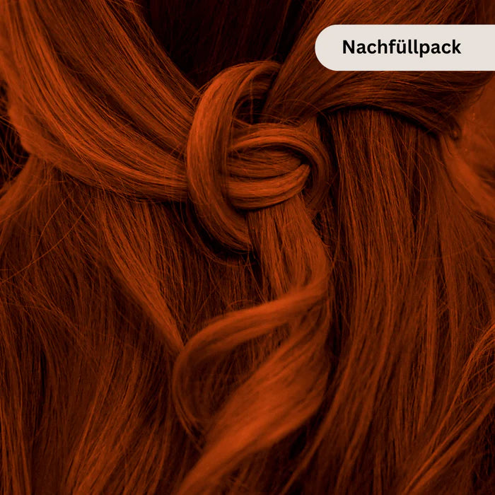 Profi-Pflanzenhaarfarbe "warmes Rubin-Rot - warm rubin red" 90g Nachfüllpack - Thats me Organic