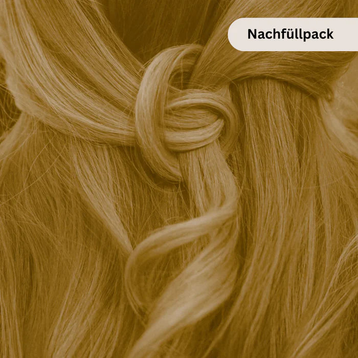 Profi-Pflanzenhaarfarbe warmes Sahara-Blond "warm sahara blond" 90g Nachfüllpack - Thats me Organic