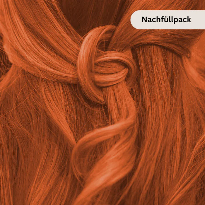 Profi-Pflanzenhaarfarbe "warmes rotes Henna pur - warm pure henna red" 90g Nachfüllpack - Thats me Organic