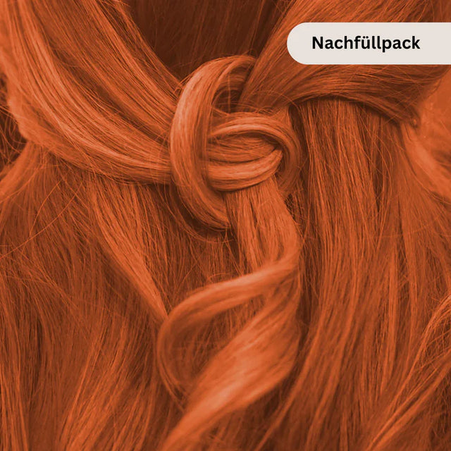 Profi-Pflanzenhaarfarbe "warmes rotes Henna pur - warm pure henna red" 90g Nachfüllpack - Thats me Organic