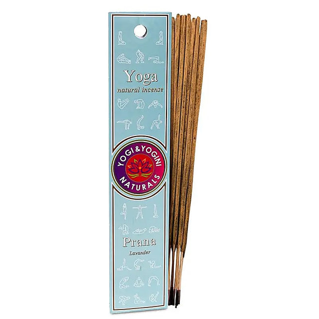Yoga Prana Räucherstäbchen – handgerollte natürliche Duftstäbchen für Yoga, Meditation und Entspannung.