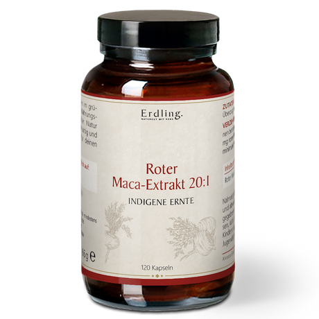 Rotes Maca-Extrakt 20:1 - 120 Kapseln - Waldkraft