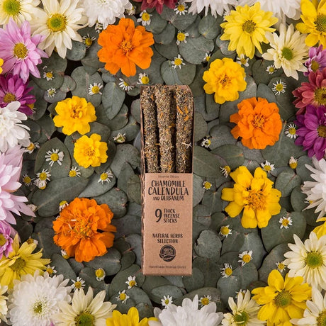 Sagrada Madre Herbal Räucherwerk Kamille, Calendula & Olibanum