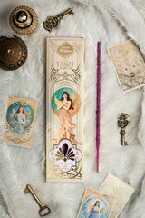 Sagrada Madre Räucherwerk Tarot Angels Bedingungslose Liebe Maiglöckchen mit Engelkarten
