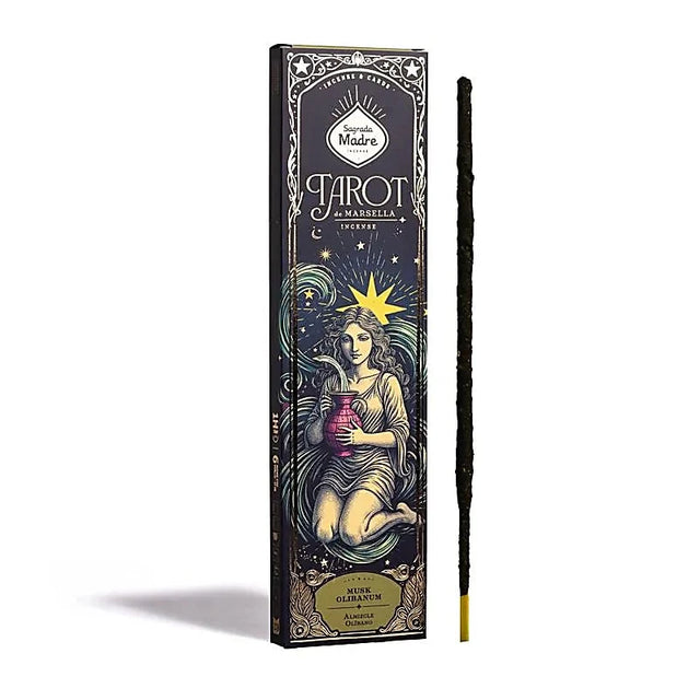 Räucherstäbchen Verpackung Tarot de Marsella Moschus und Weihrauch