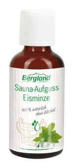 Sauna-Aufguss Eisminze  100 % natürlich, ohne Alkohol 50ml Bergland