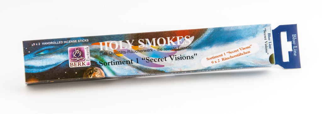 Secret Visions (Sortiment) Holy Smokes - Räucherstäbchen,  Blue Line - Berk