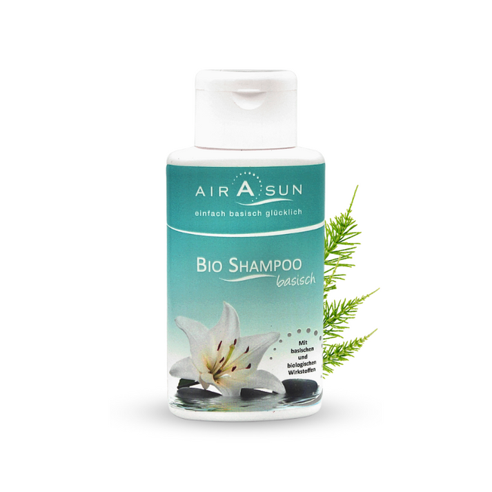 "AIRASUN Basisches Bio Shampoo 200ml - sulfatfreie natürliche Haarpflege"