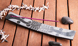 Specksteinhalter schwarz mit Motiv Räucherstäbchenhalter