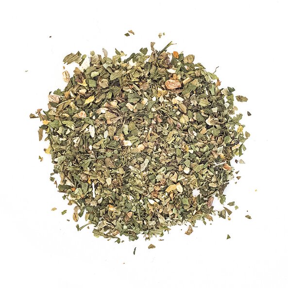 Bio Suppengewürz 25 g – aromatische Kräuter‑Gemüse‑Mischung für Suppen und Eintöpfe, natürliche Würze in nachhaltiger Verpackung.