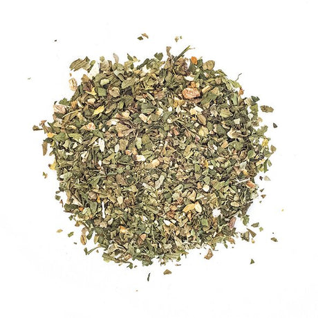 Bio Suppengewürz 25 g – aromatische Kräuter‑Gemüse‑Mischung für Suppen und Eintöpfe, natürliche Würze in nachhaltiger Verpackung.